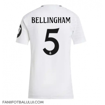 Real Madrid Jude Bellingham #5 Tricou Fotbal Replică 2024-25 Femei Acasa